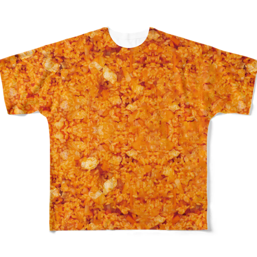 カナイガのチキンライスT All-Over Print T-Shirt