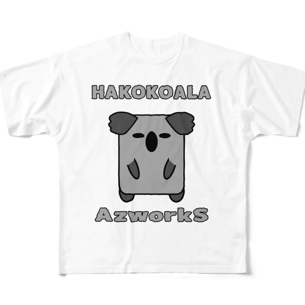 Ａ’ｚｗｏｒｋＳのハココアラ（灰） All-Over Print T-Shirt