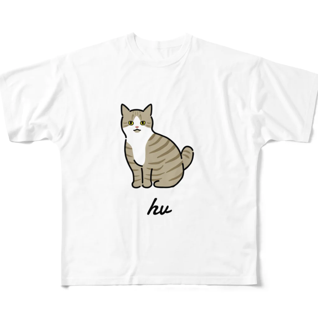 うちのこメーカーのhv フルグラフィックTシャツ