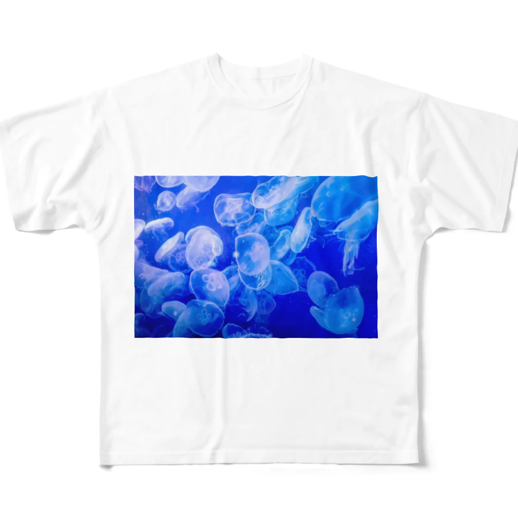 いなの青 All-Over Print T-Shirt