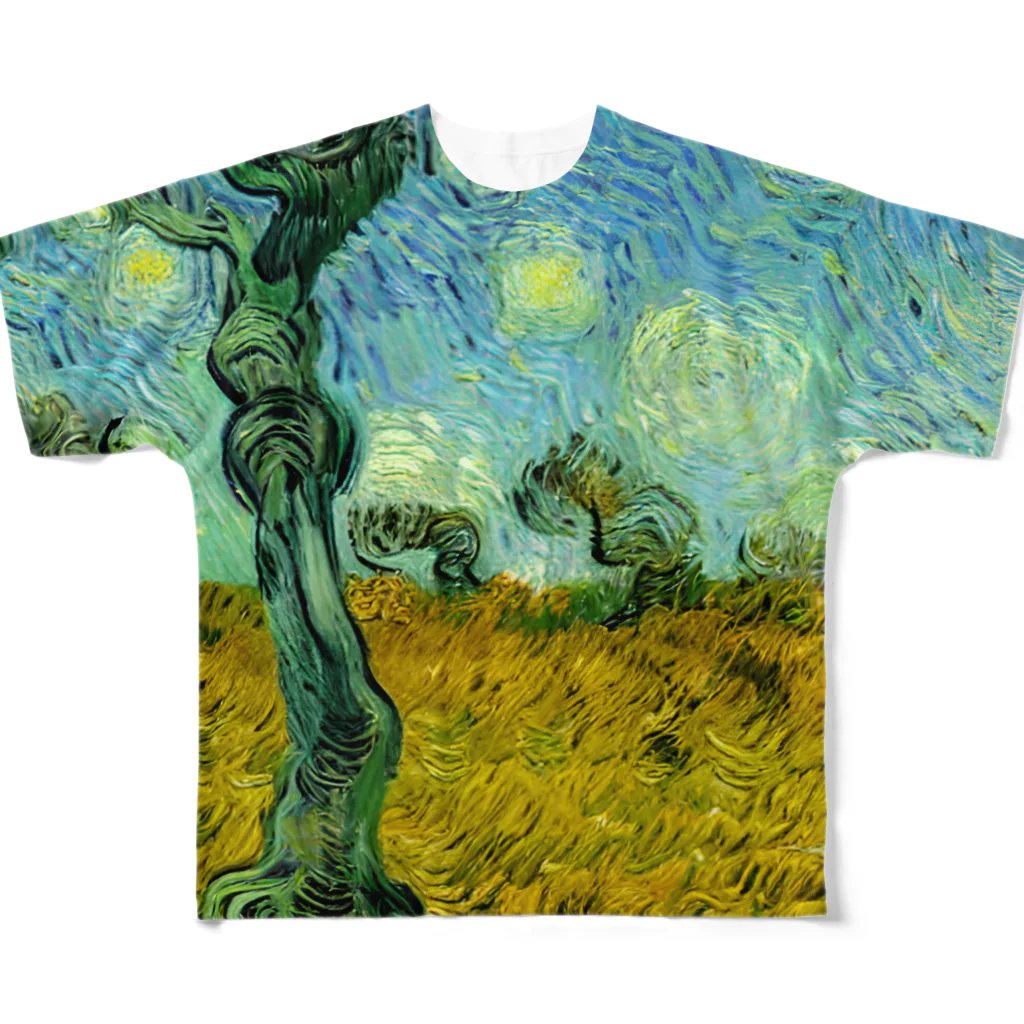 ゴッホの木のゴッホの木#12 フルグラフィックTシャツ
