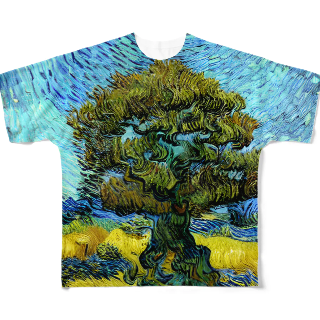 ゴッホの木のゴッホの木#70 フルグラフィックTシャツ