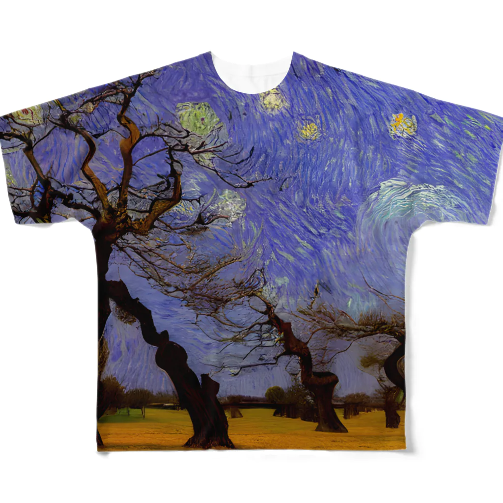 ゴッホの木のゴッホの木#73 All-Over Print T-Shirt