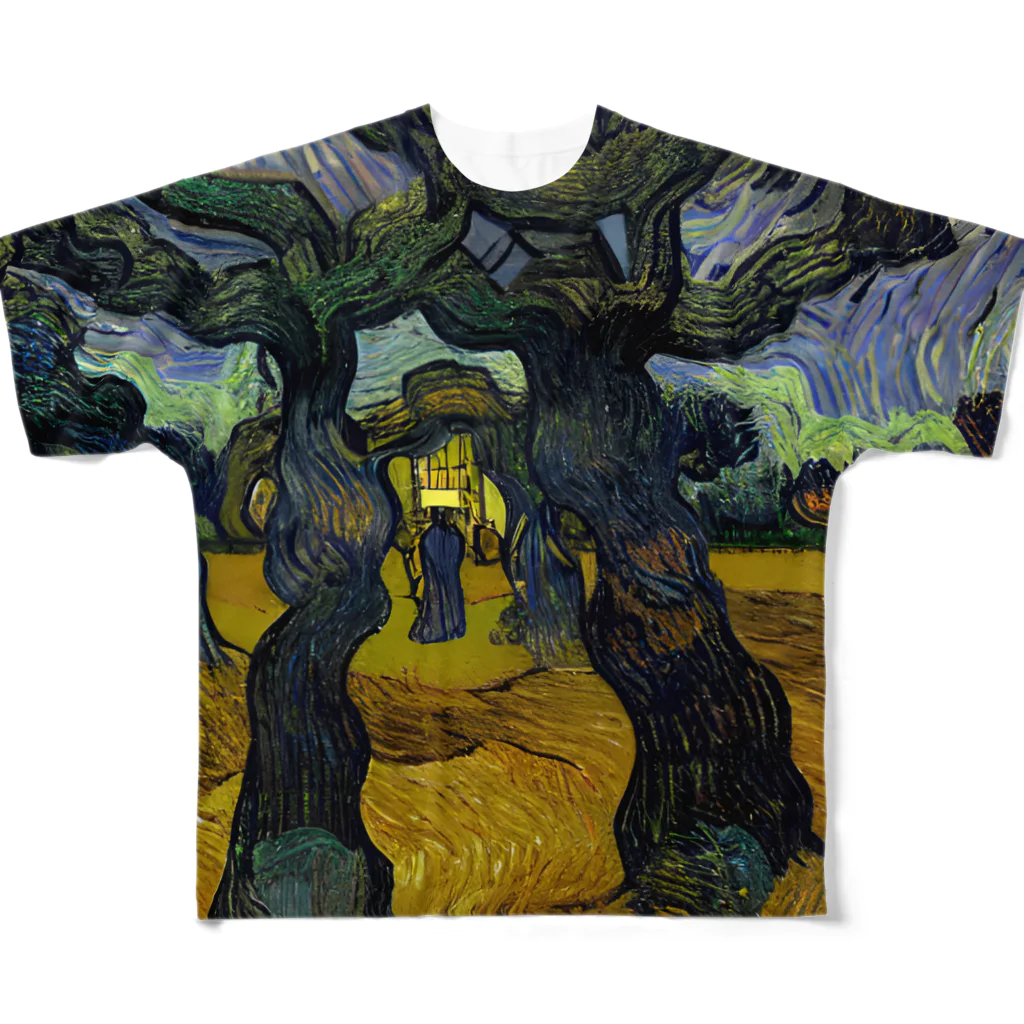 ゴッホの木のゴッホの木#100 All-Over Print T-Shirt