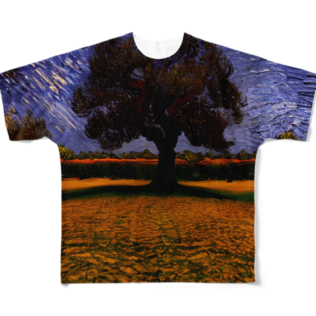 ゴッホの木のゴッホの木#106 All-Over Print T-Shirt