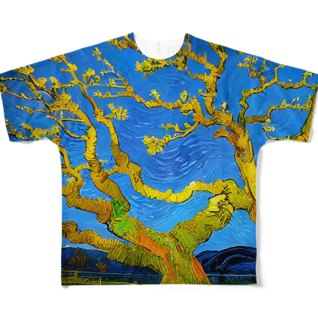 ゴッホの木のゴッホの木#135 フルグラフィックTシャツ