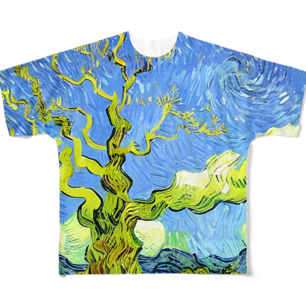 ゴッホの木のゴッホの木#202 All-Over Print T-Shirt