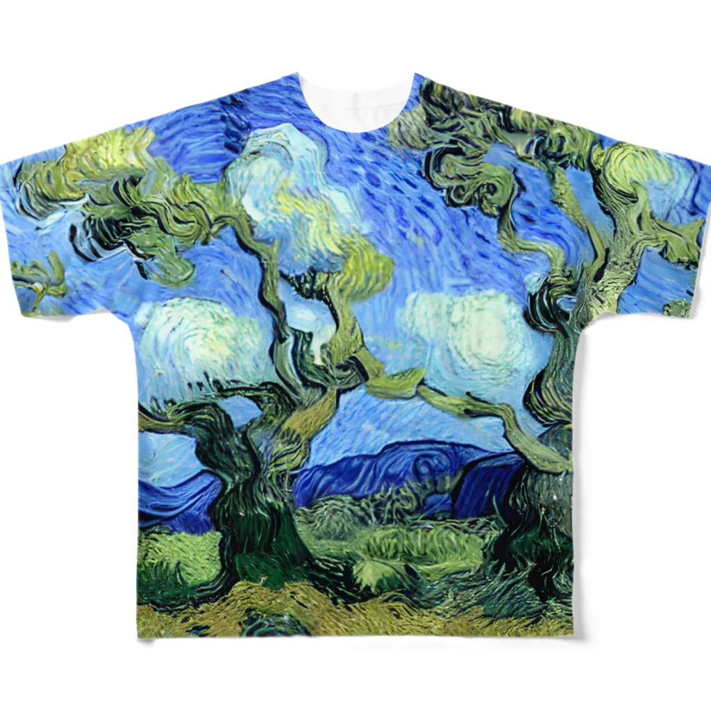 ゴッホの木のゴッホの木#242 フルグラフィックTシャツ