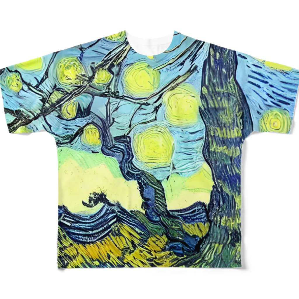 ゴッホの木のゴッホの木#243 All-Over Print T-Shirt