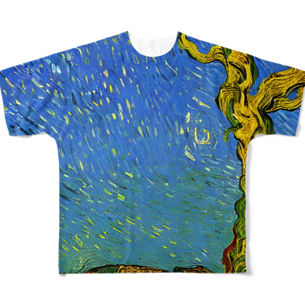 ゴッホの木のゴッホの木#283 All-Over Print T-Shirt