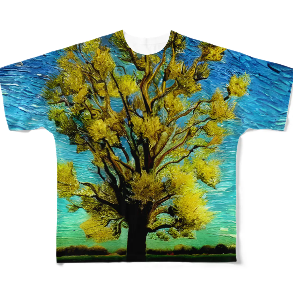 ゴッホの木のゴッホの木#286 All-Over Print T-Shirt