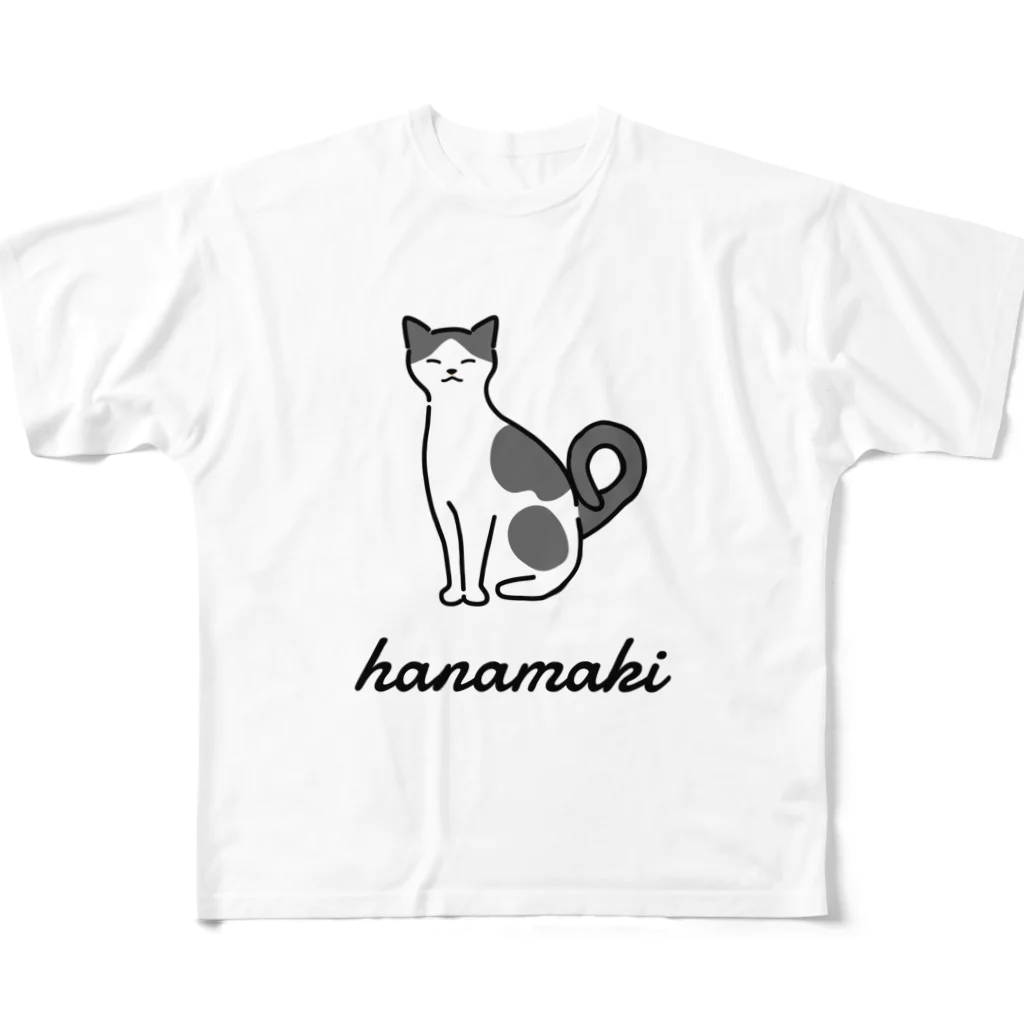 うちのこメーカーのhanamaki All-Over Print T-Shirt