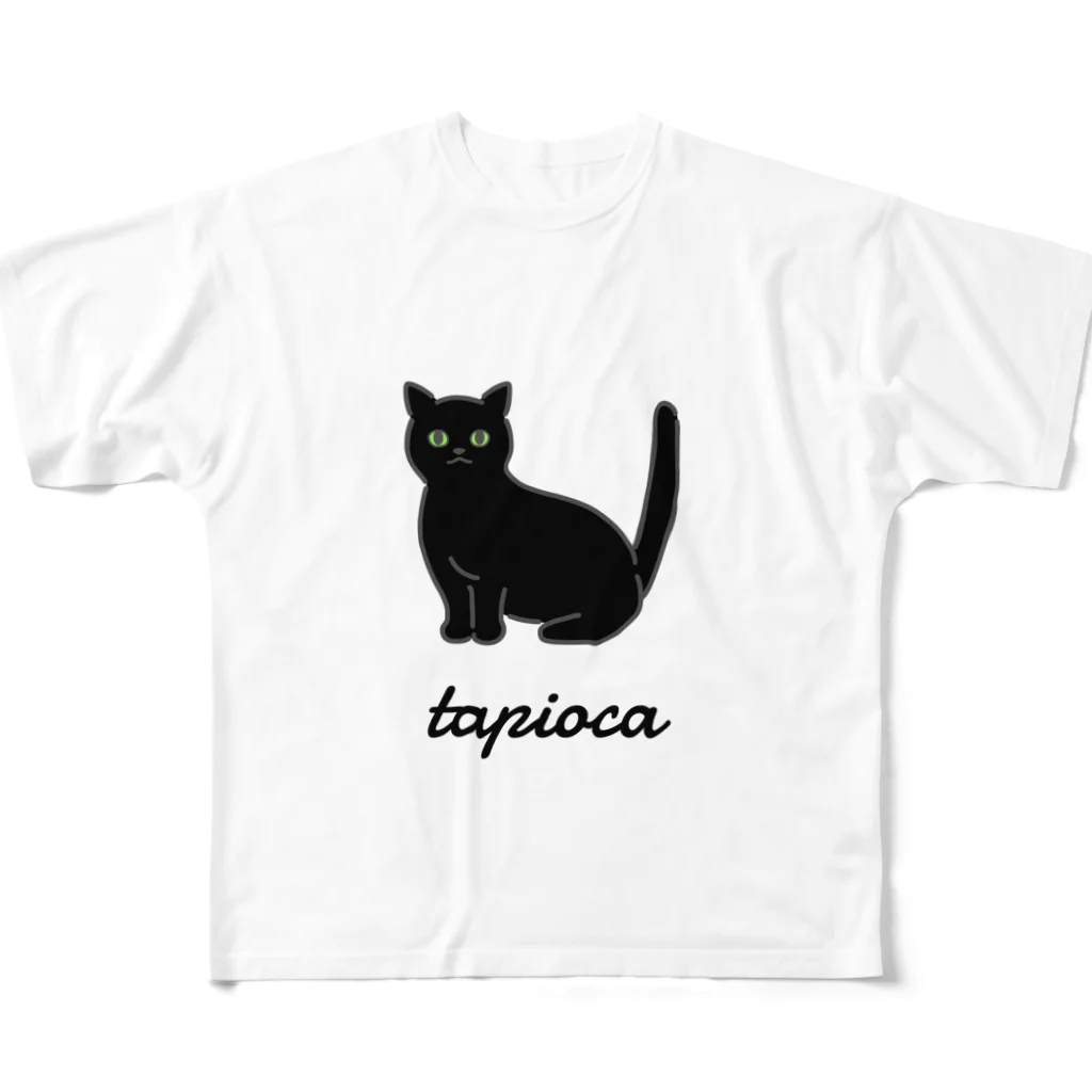 うちのこメーカーのtapioca All-Over Print T-Shirt