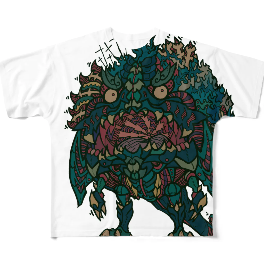 UFOchanのNEW-FACE-19 All-Over Print T-Shirt