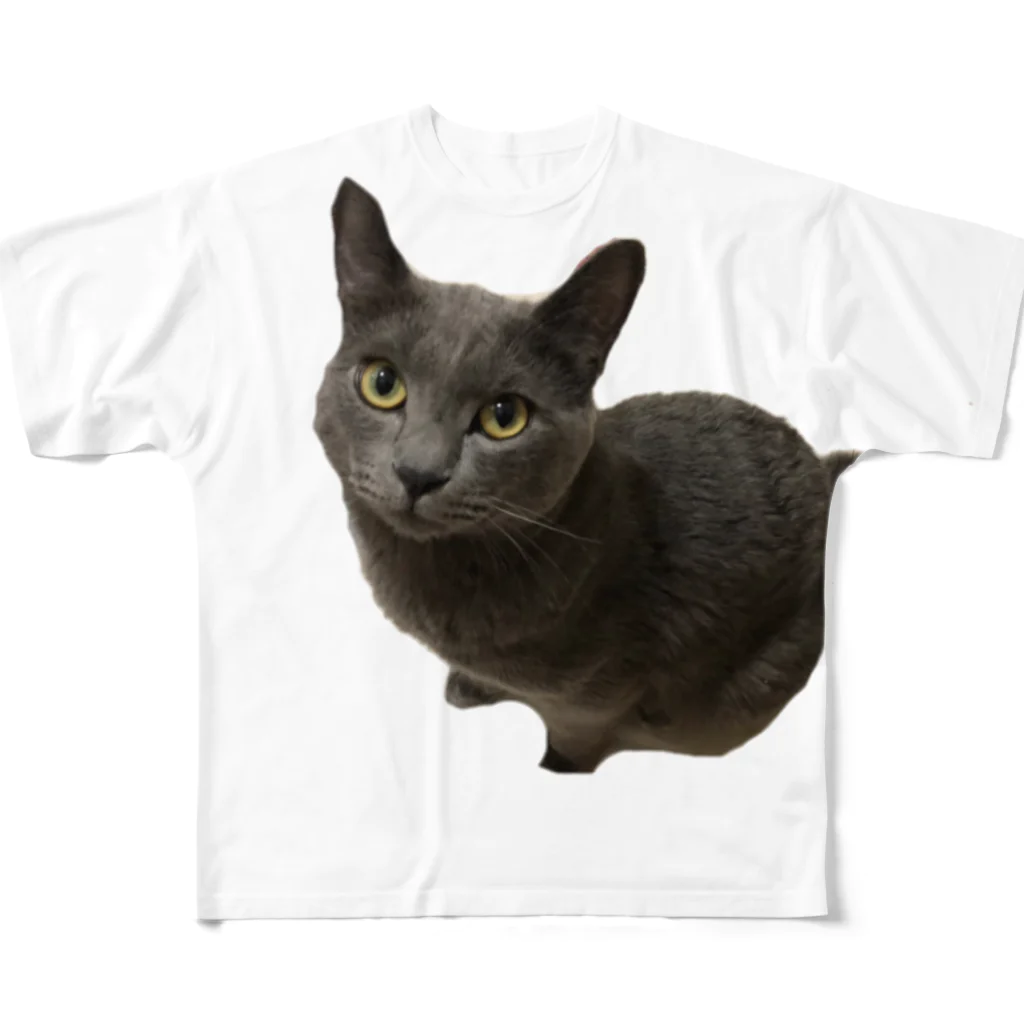 ひとみちゃんの猫ちゃんのこた All-Over Print T-Shirt