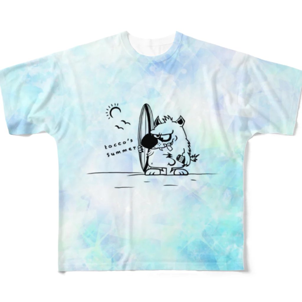 toccoのtocco's summer All-Over Print T-Shirt