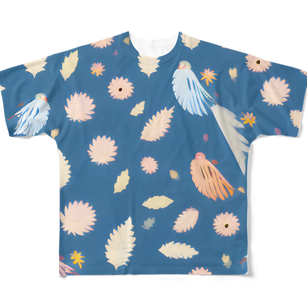 柄物Tシャツの柄物Tシャツ#1392 All-Over Print T-Shirt