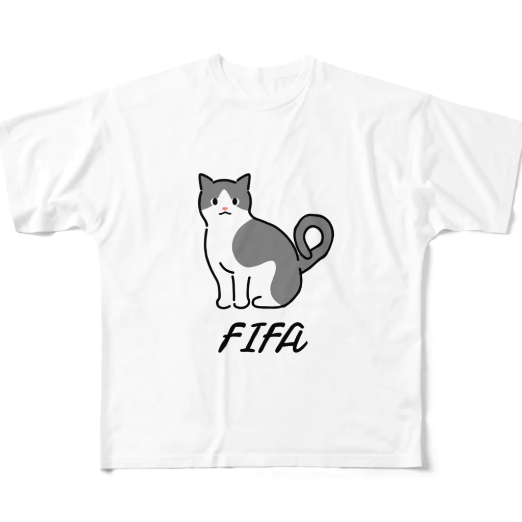 うちのこメーカーのFIFA All-Over Print T-Shirt