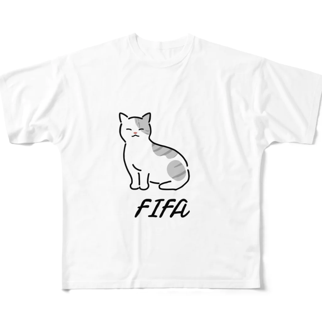 うちのこメーカーのFIFA All-Over Print T-Shirt