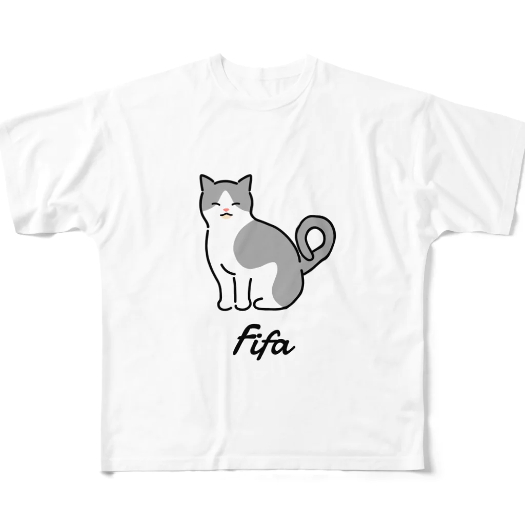 うちのこメーカーのFifa フルグラフィックTシャツ