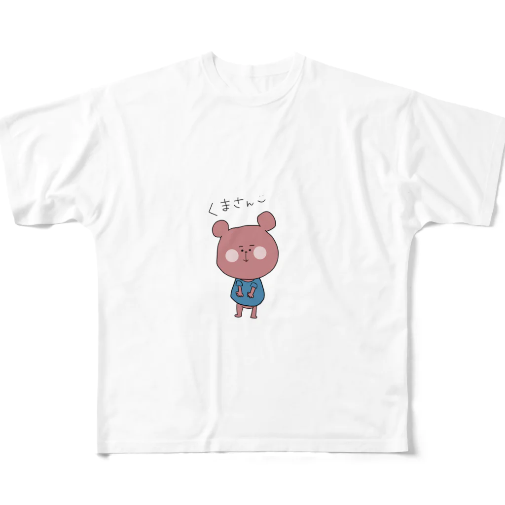 ステボシ みっちょん。のくまさん フルグラフィックTシャツ