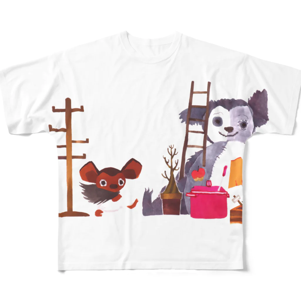 lulumojaの不思議な倉庫 All-Over Print T-Shirt