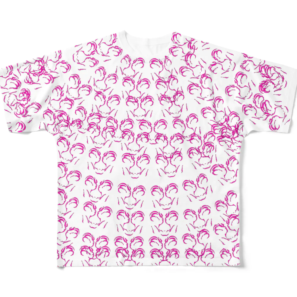 淫紋 淫紋作ったからブラシにしたシリーズ / pojihuのフルグラフィックTシャツ通販 ∞ SUZURI（スズリ）