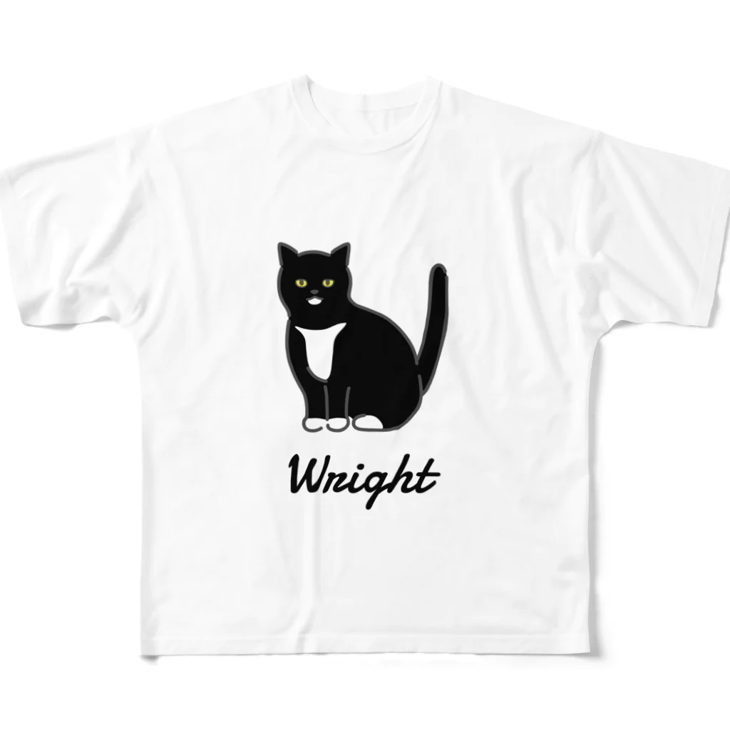 うちのこメーカーのWright  フルグラフィックTシャツ