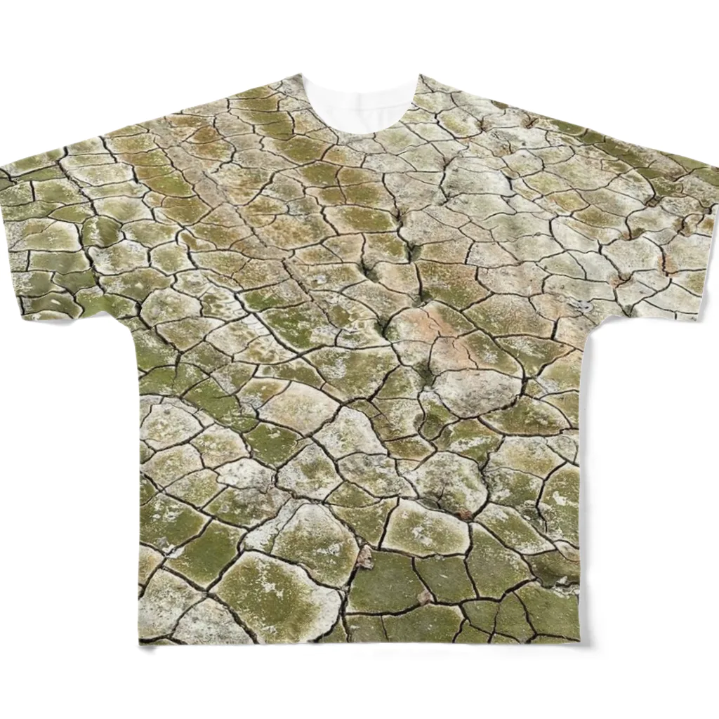 象牙のbakibaki All-Over Print T-Shirt