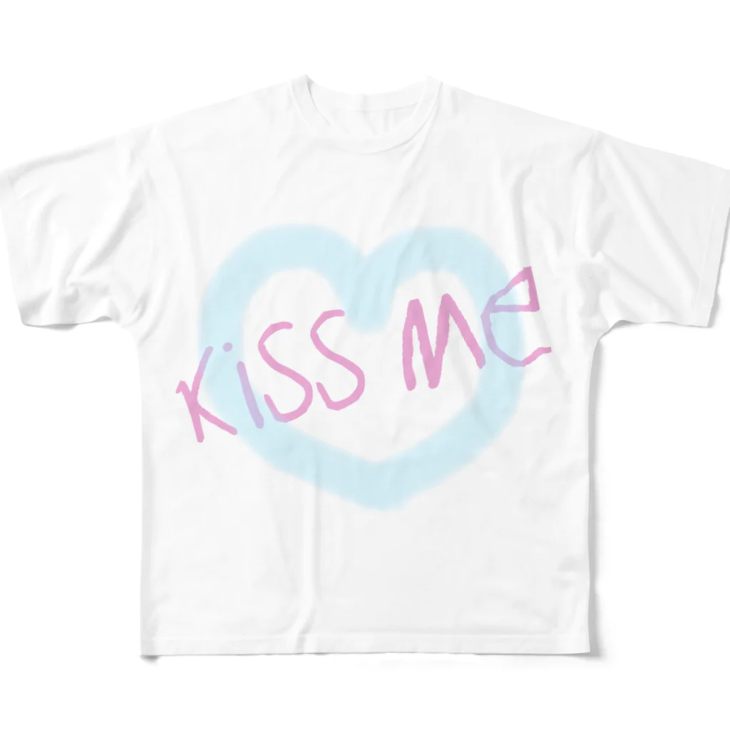 【ホラー専門店】ジルショップのKiss Me  キスミー All-Over Print T-Shirt