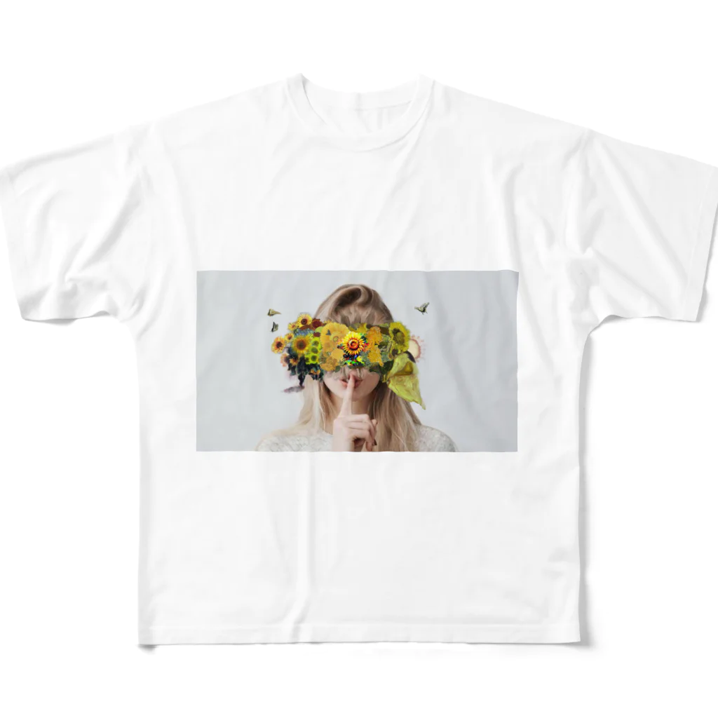 コスモ🌏🙋のFace HANA フルグラフィックTシャツ