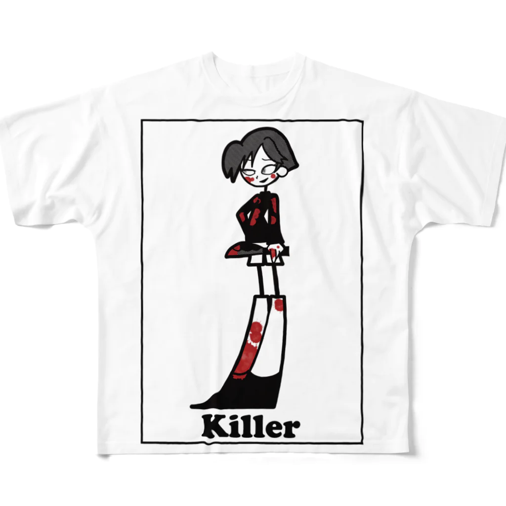 R-Poisonのキラー All-Over Print T-Shirt