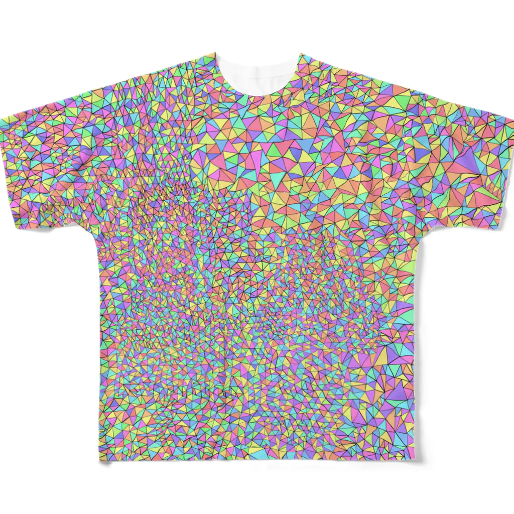 ゴマフリーダムのステンドグラスA All-Over Print T-Shirt