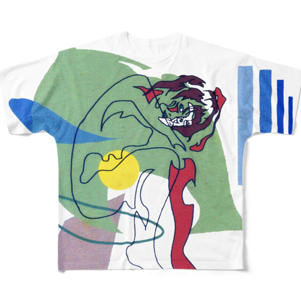 junichi-goodsのgirls-z All-Over Print T-Shirt