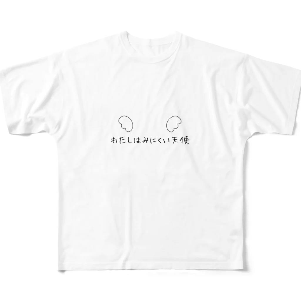 ‪°ʚ✞ɞ°‬GODLEAP‪°ʚ✞ɞ°‬の病みかわいい フルグラフィックTシャツ