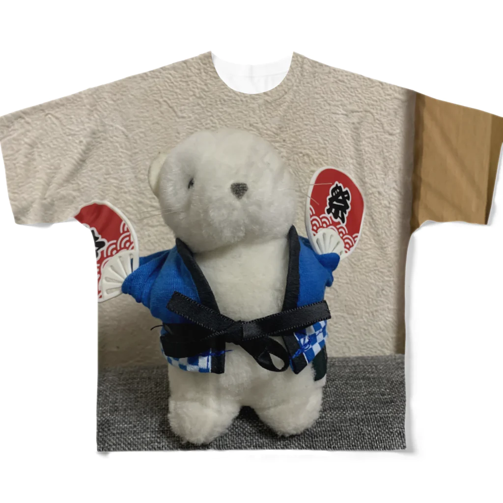 bakuta_nのオコジョ祭Tシャツ All-Over Print T-Shirt