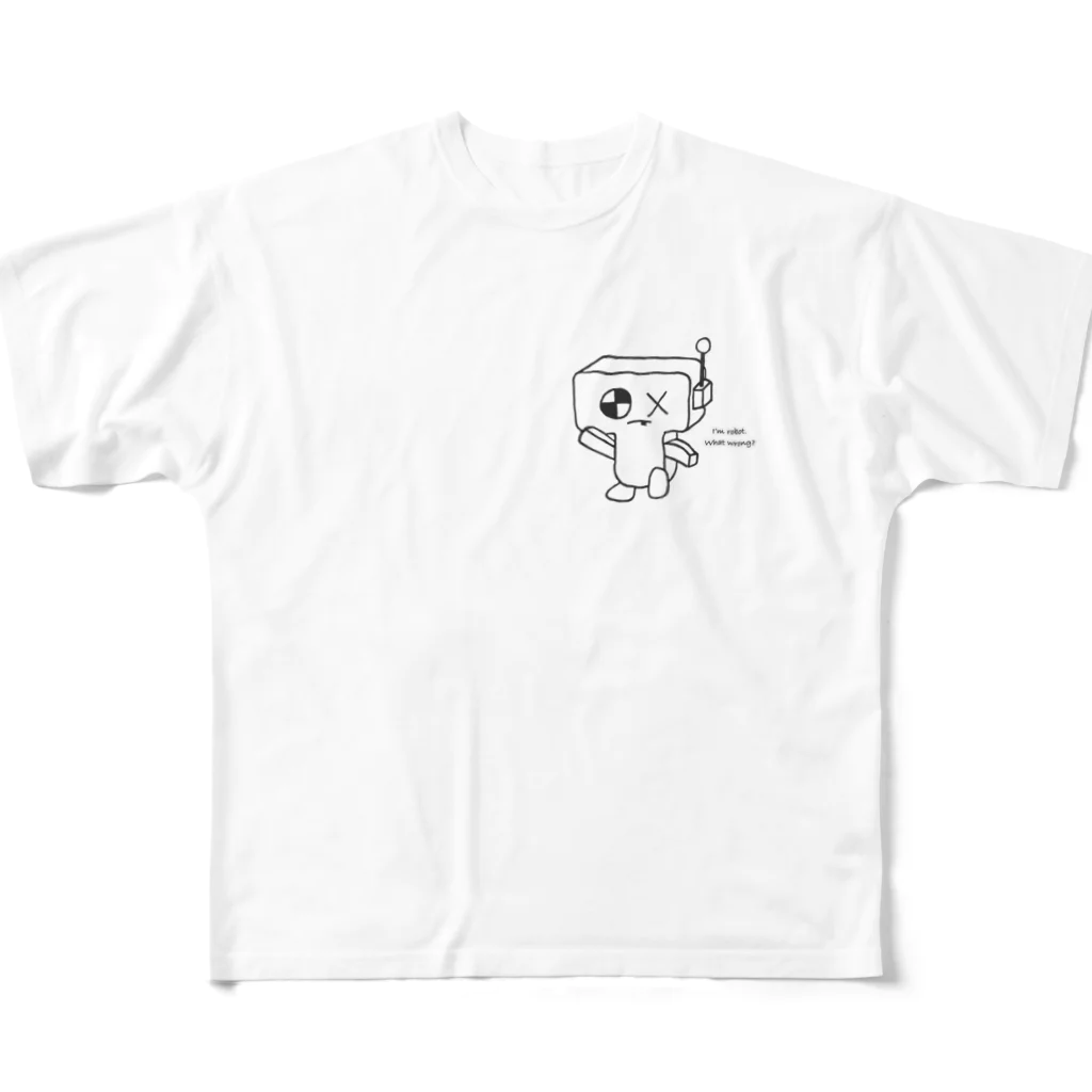 roboseijinのロボ星人2 All-Over Print T-Shirt