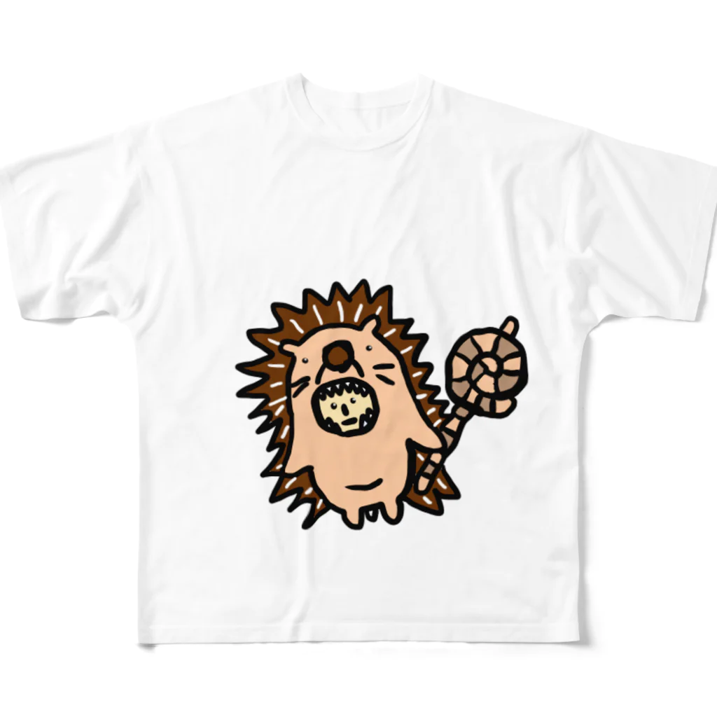 オリジモンのちくりぽっぴん フルグラフィックTシャツ