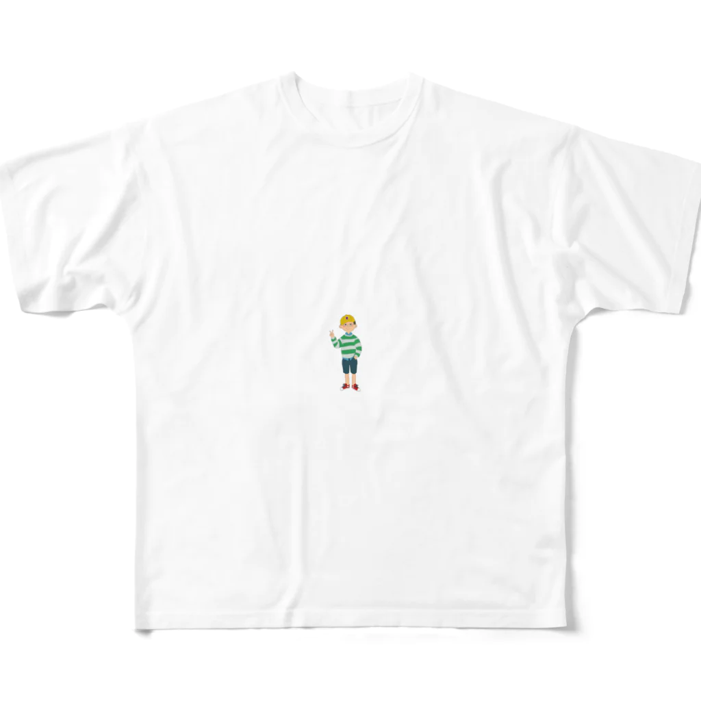 なめらか奔放のうちのタカオ君 フルグラフィックTシャツ