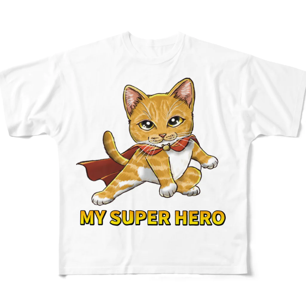 縁-yukari-のMY SUPER HERO All-Over Print T-Shirt