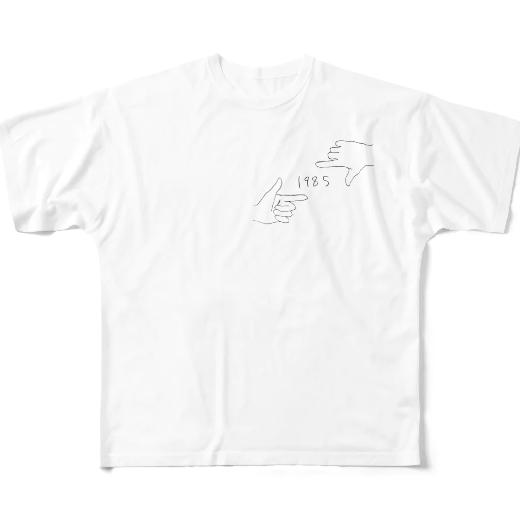 ミ.の1985 ⑵ フルグラフィックTシャツ