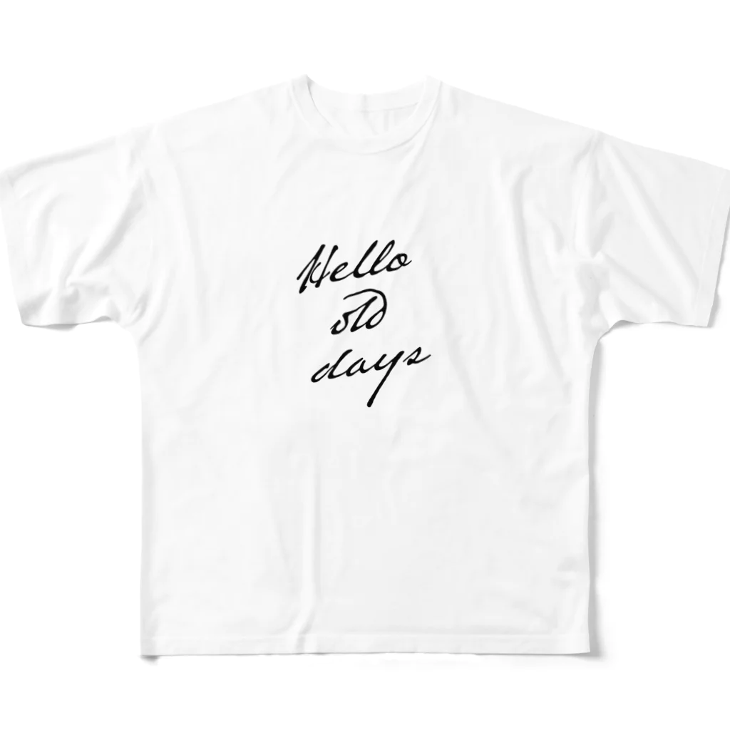 HelloldaysのHOD フルグラフィックTシャツ