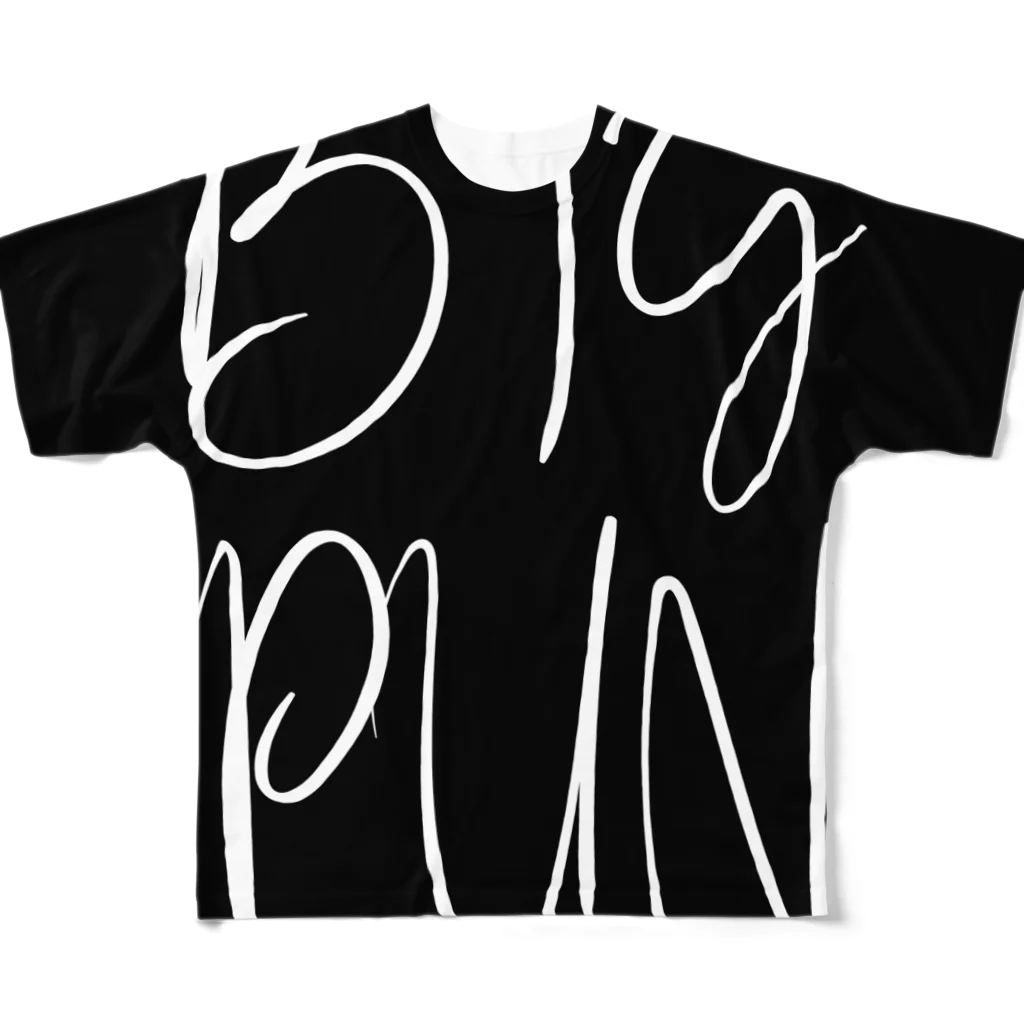 SAMPLIN' CAMPの#bigpun All-Over Print T-Shirt