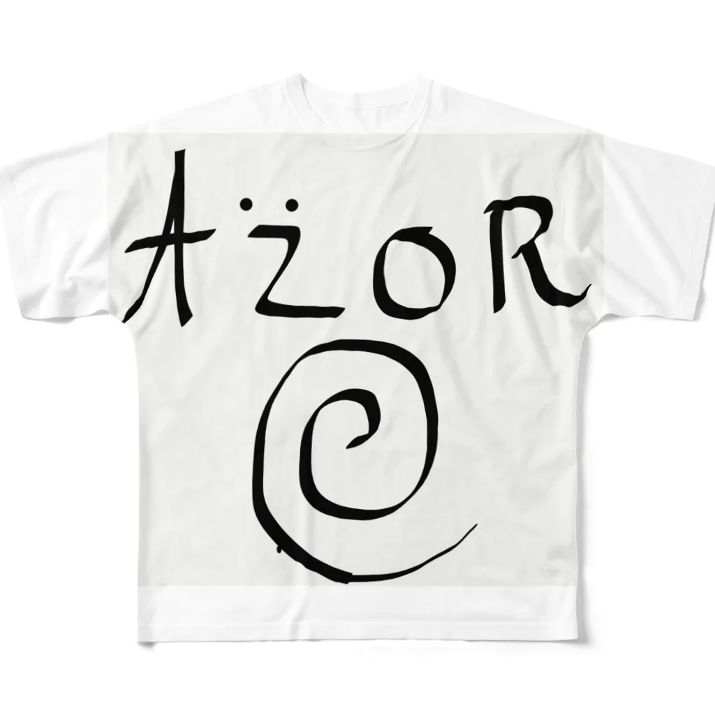 azorsuppliesのAzor  All-Over Print T-Shirt