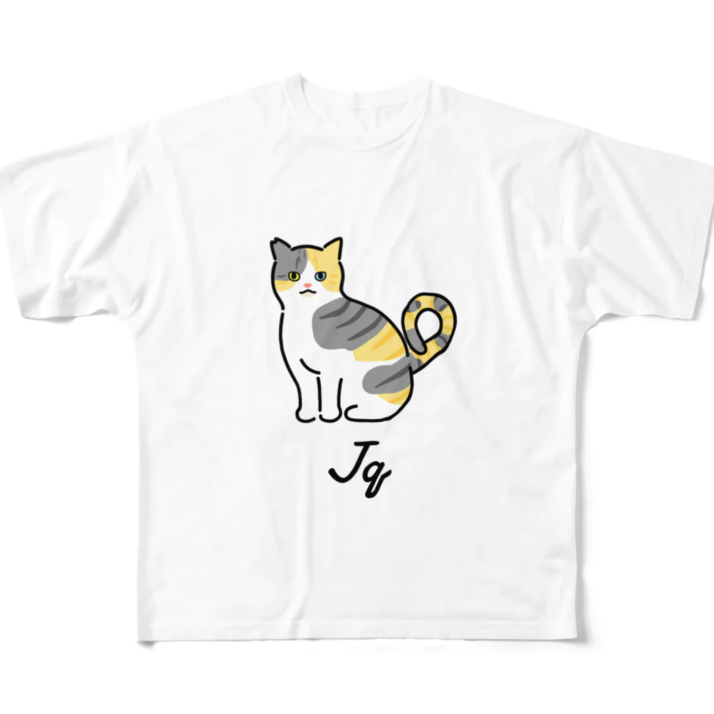 うちのこメーカーのJq フルグラフィックTシャツ