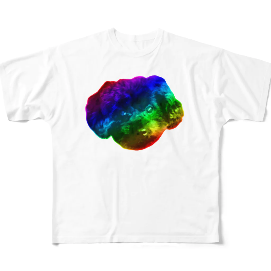 tanayoshiの愛しのゲーミングわんこ All-Over Print T-Shirt