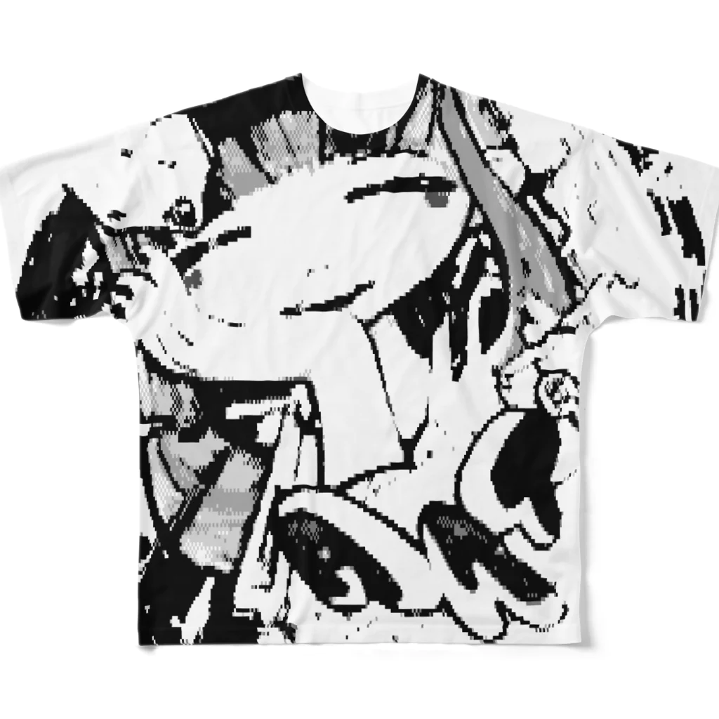 1/6 Noisy Thirsty Satelliteのart_2018ver. All-Over Print T-Shirt