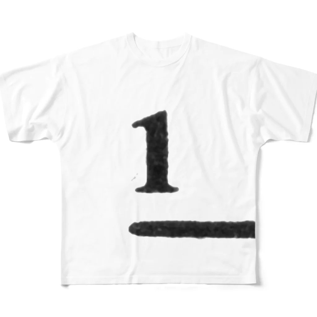 numberzのno.01 All-Over Print T-Shirt