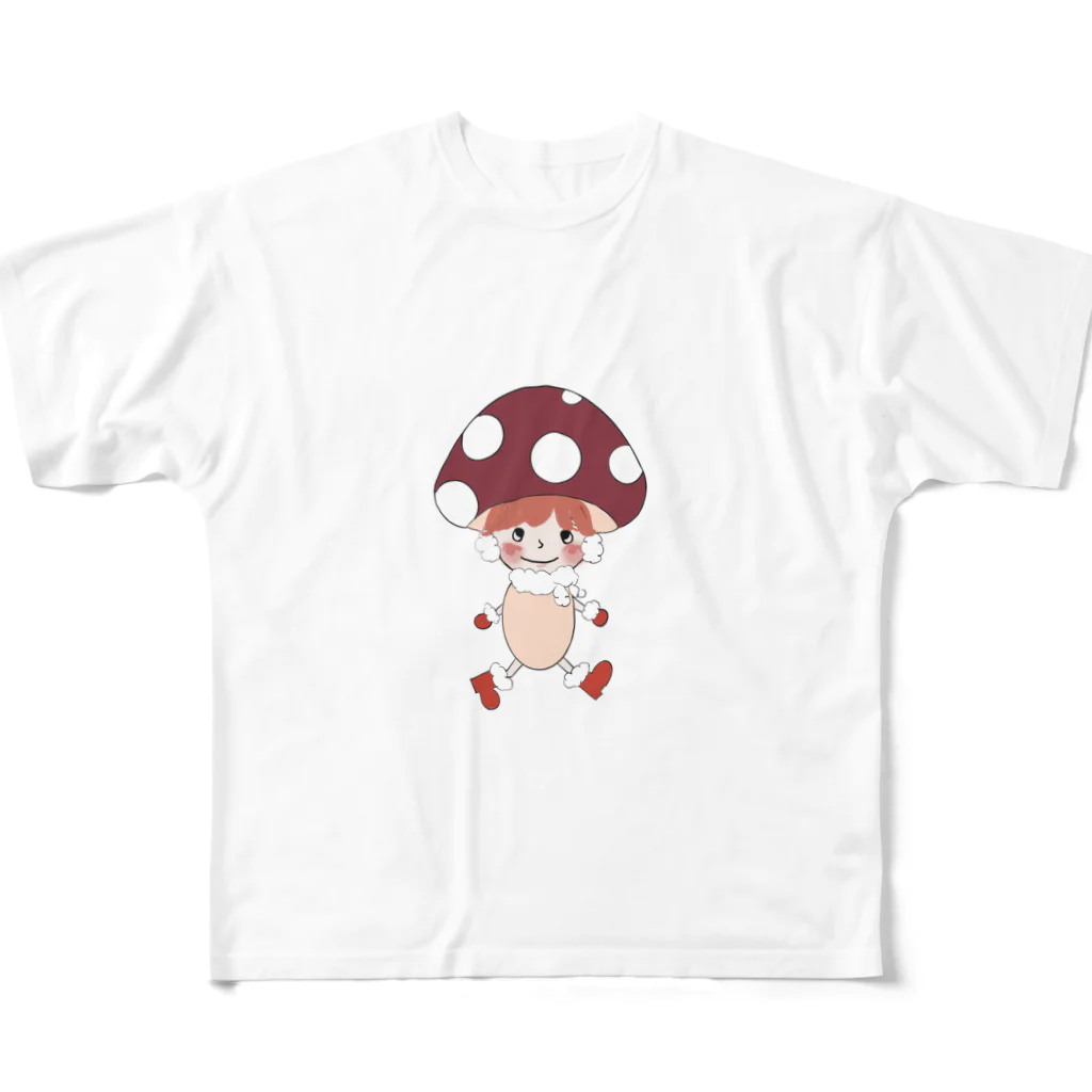 めりこのキノベルちゃん All-Over Print T-Shirt