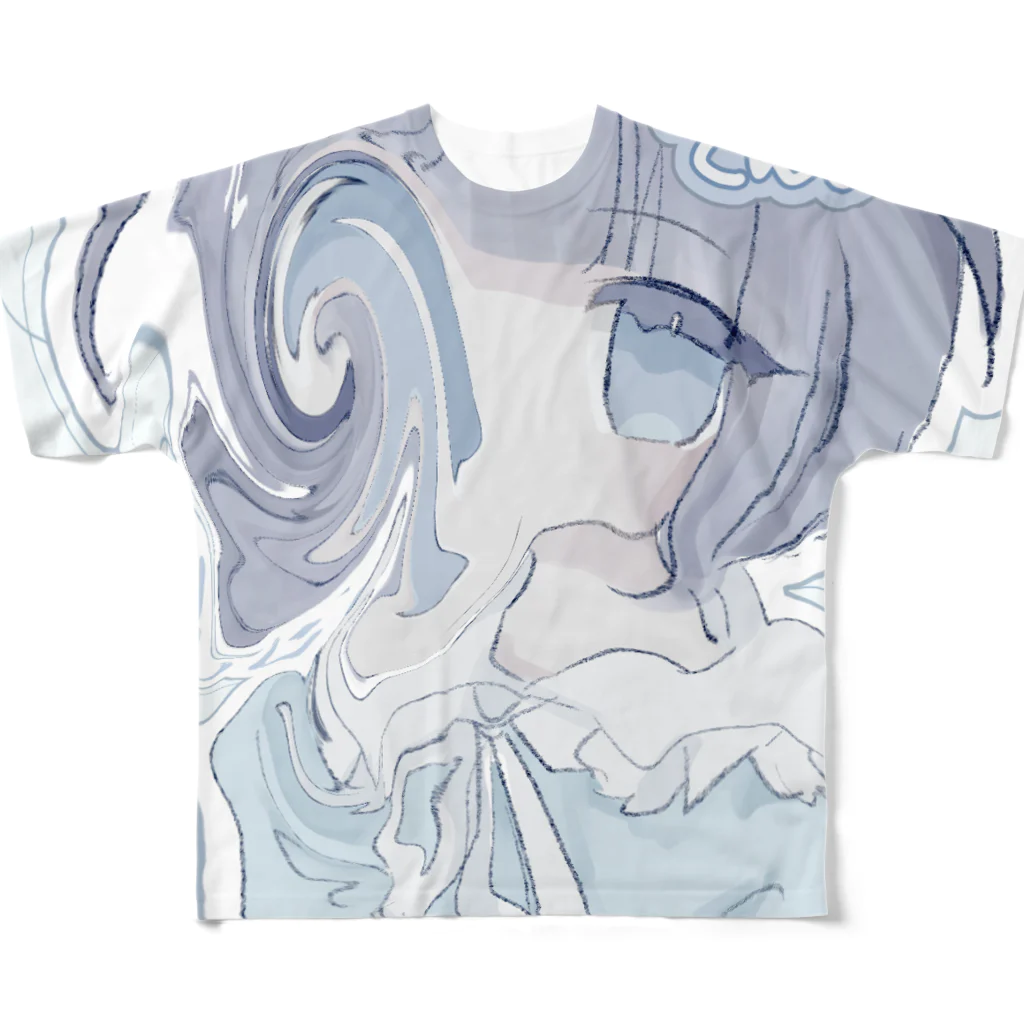 あくむ病院のてんしの呼び声 All-Over Print T-Shirt